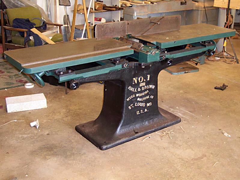 Hall and Brown 12" jointer restoration - Power and Hand ...